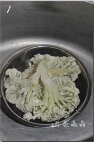 幹鍋花菜的做法 步骤1