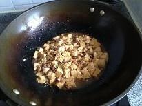 蒜香肉末燒豆腐的做法 步骤8