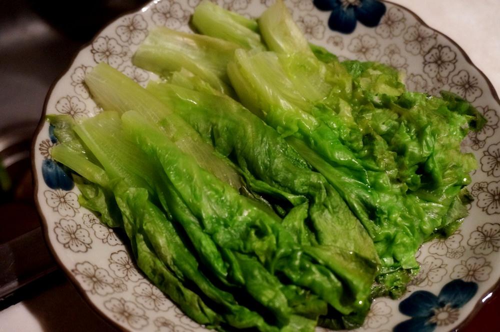 家常菜 蠔油生菜的做法 步骤3