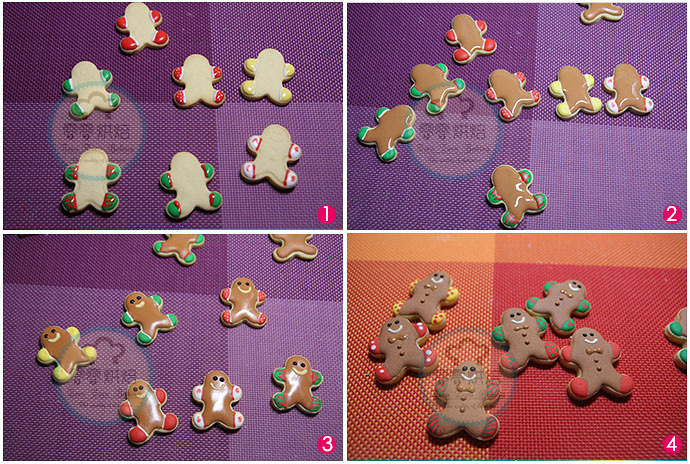 聖誕老人聖誕節系列糖霜餅乾的做法 步骤27
