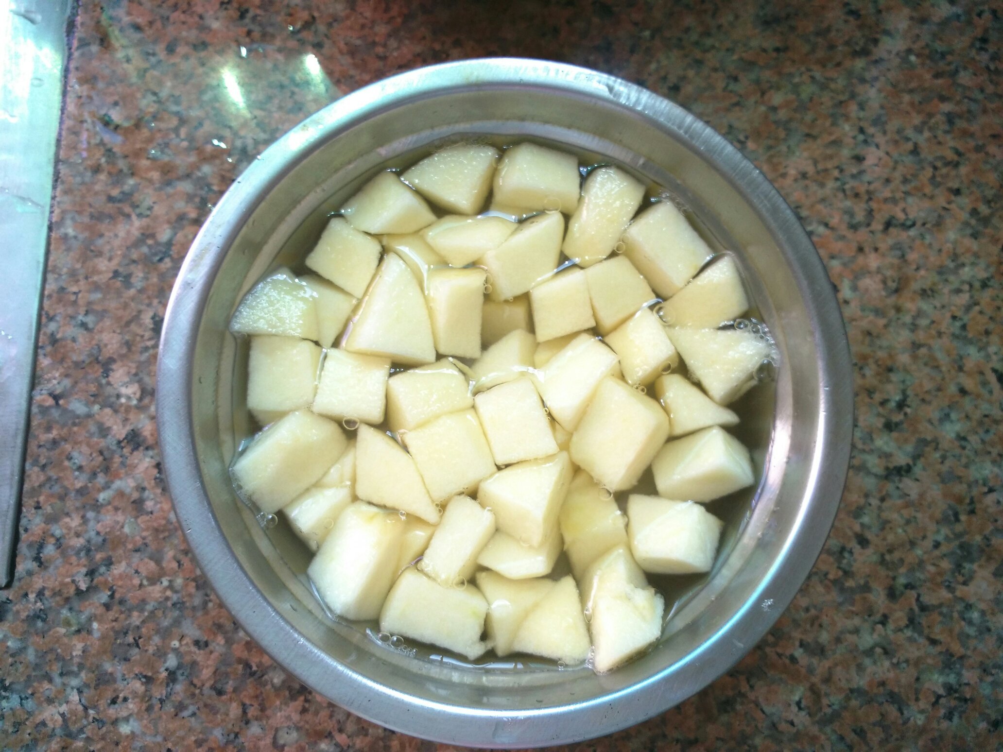 小清新百香果汁煮雞丁的做法 步骤4