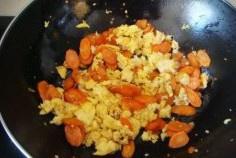 胡蘿蔔炒雞蛋的做法 步骤5