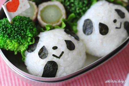 熊貓飯糰便當的做法 步骤5