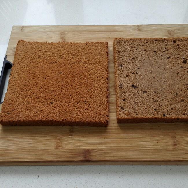 巧克力慕斯蛋糕（10寸）的做法 步骤2