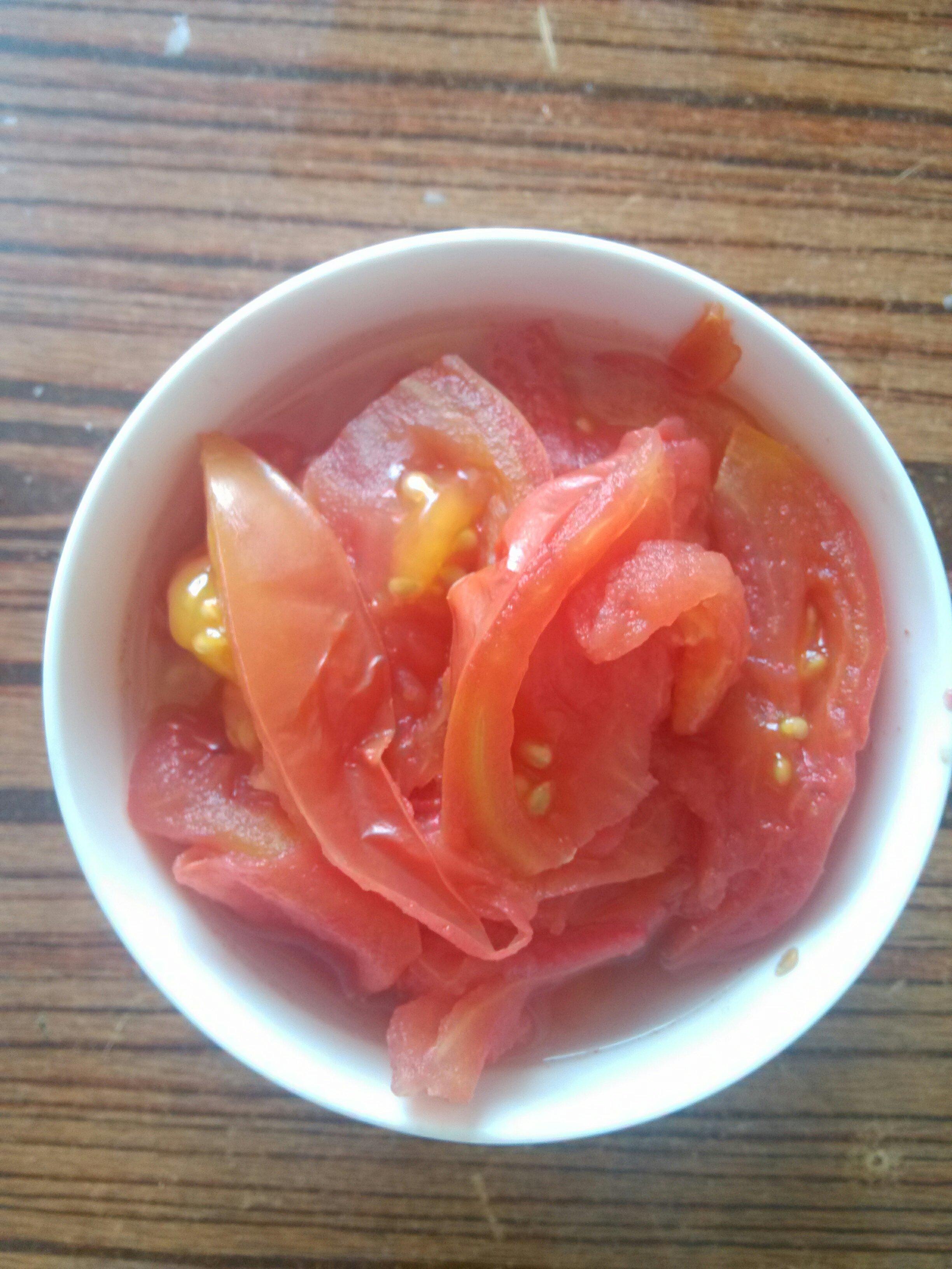 清新原味西紅柿雞蛋麪的做法 步骤3