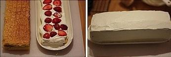 草莓鮮奶油蛋糕的做法 步骤10