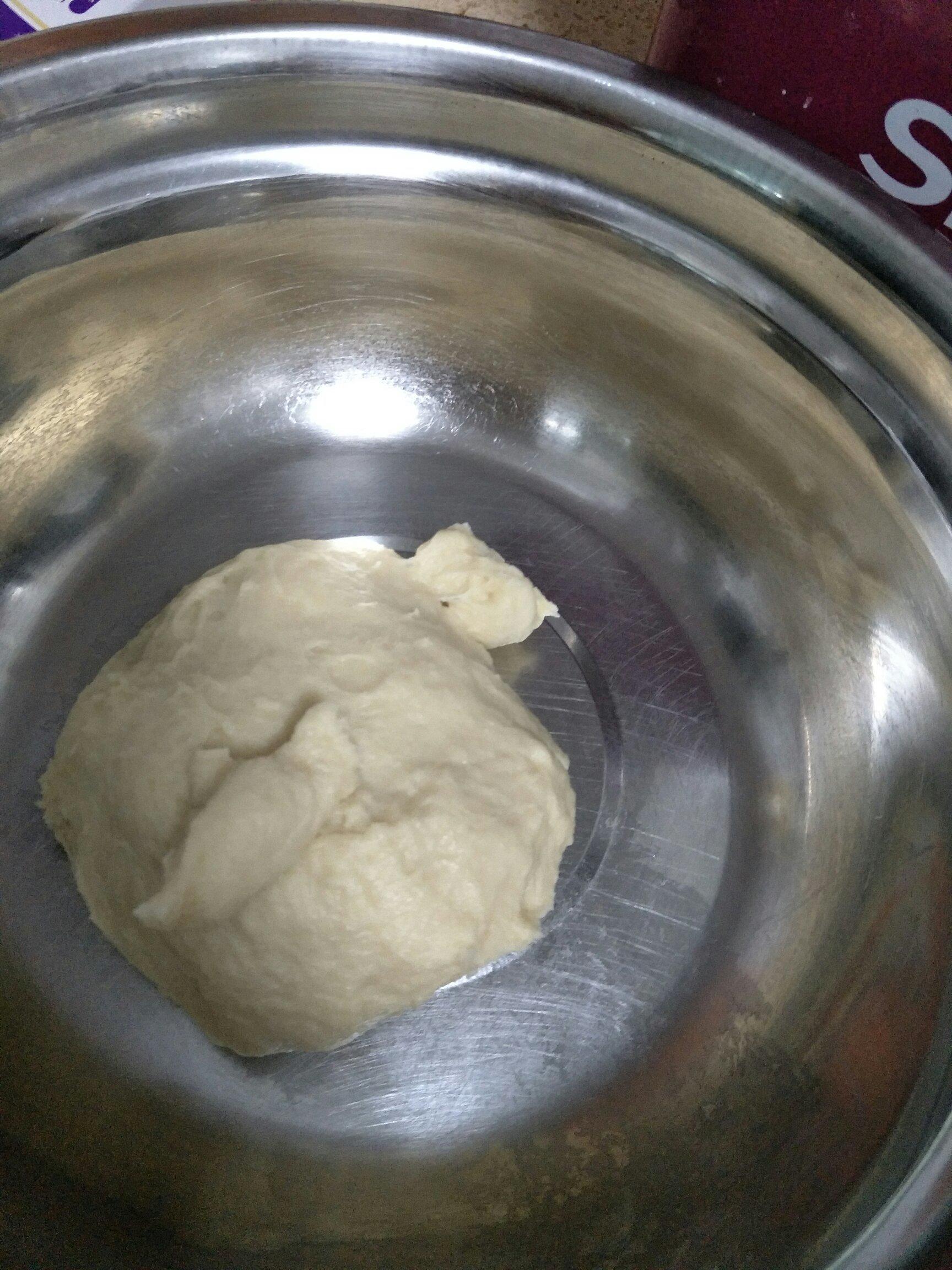 奶香椰蓉抹茶餐包（夏日冷藏發酵版）的做法 步骤2