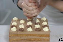 巧克力方形慕斯蛋糕的做法 步骤24