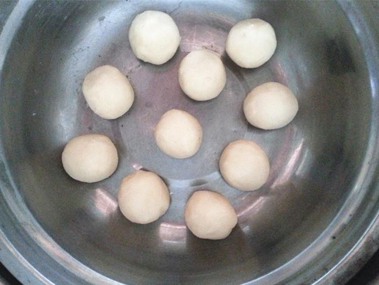 蛋黃酥（古早味）的做法 步骤9