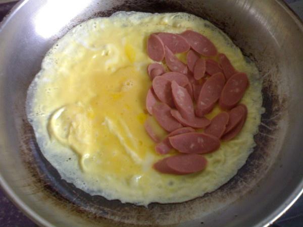 布蘭斯早餐系列之半熟火腿蛋的做法 步骤6
