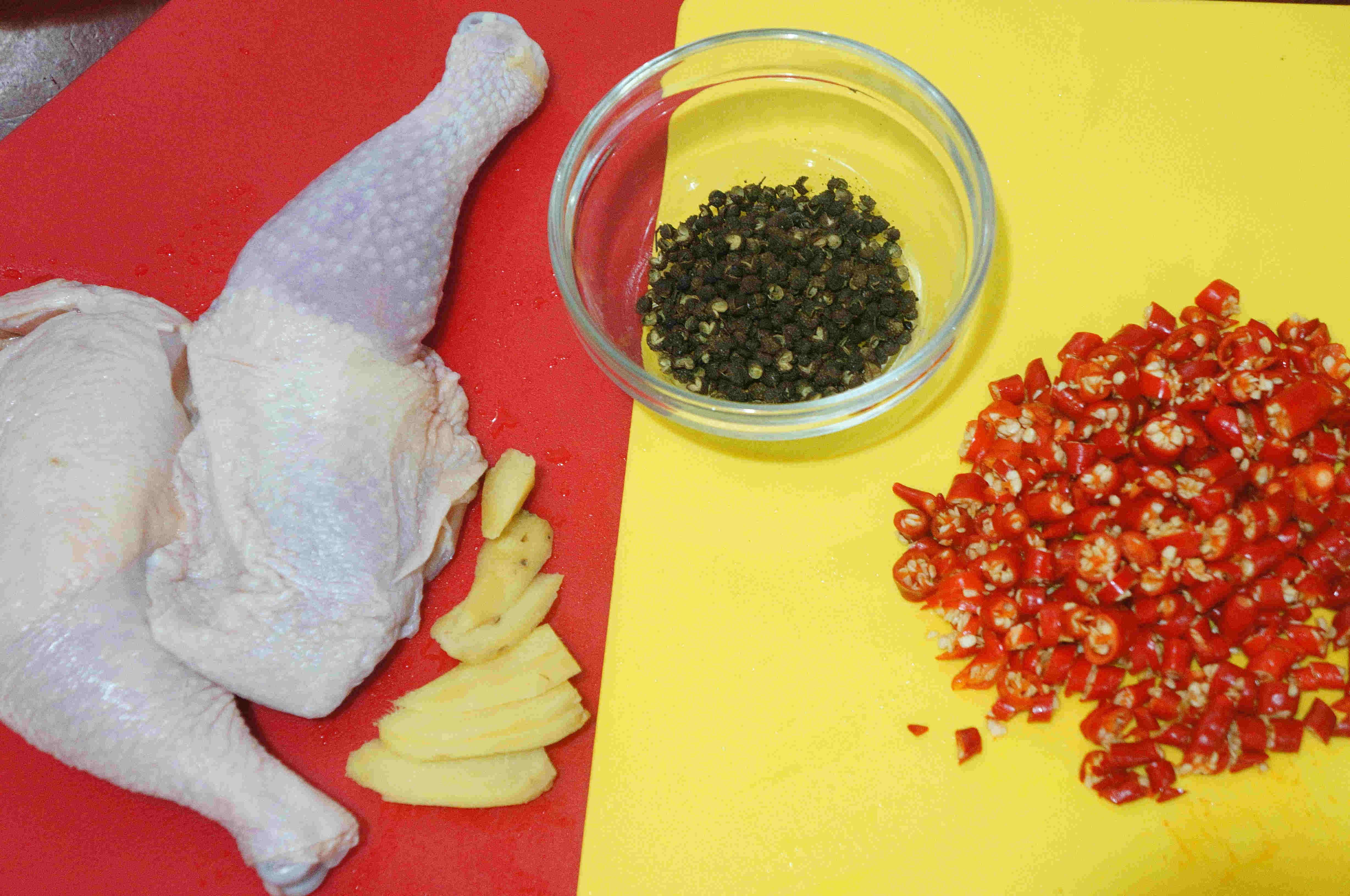 藤椒雞（重口味江湖菜）的做法 步骤1
