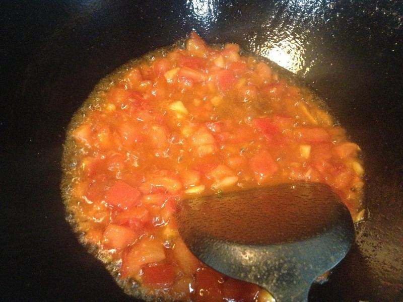 雙茄素醬拌麪的做法 步骤4