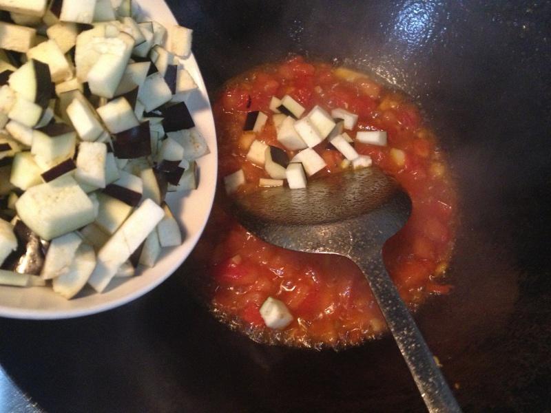 雙茄素醬拌麪的做法 步骤5