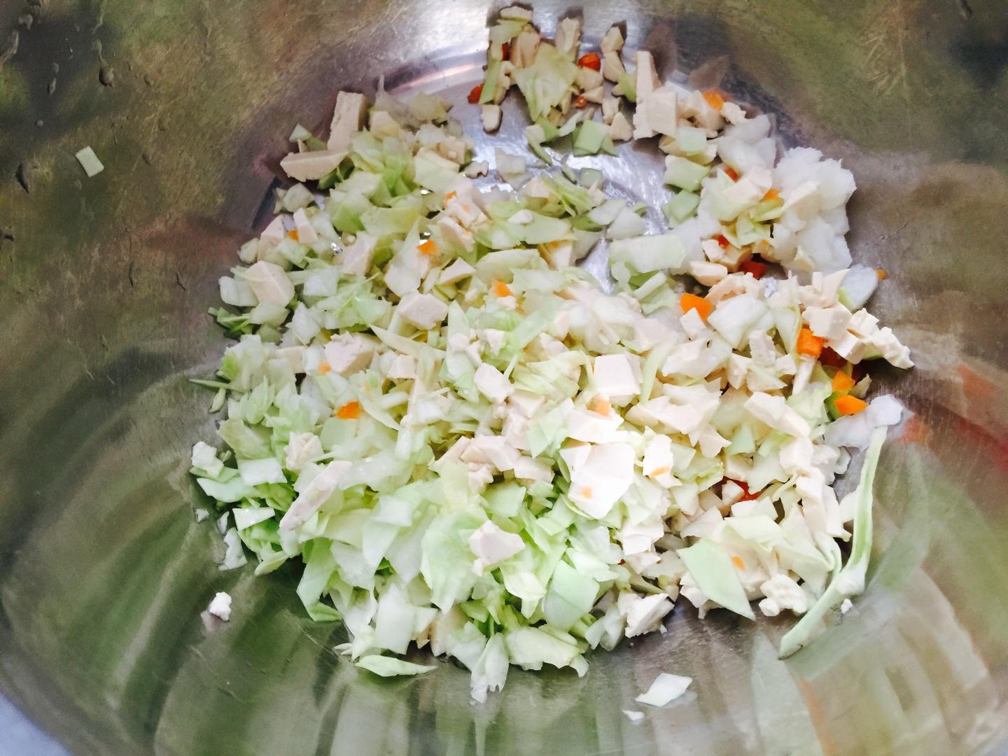輔食篇：鮮蝦蔬菜餅的做法 步骤2