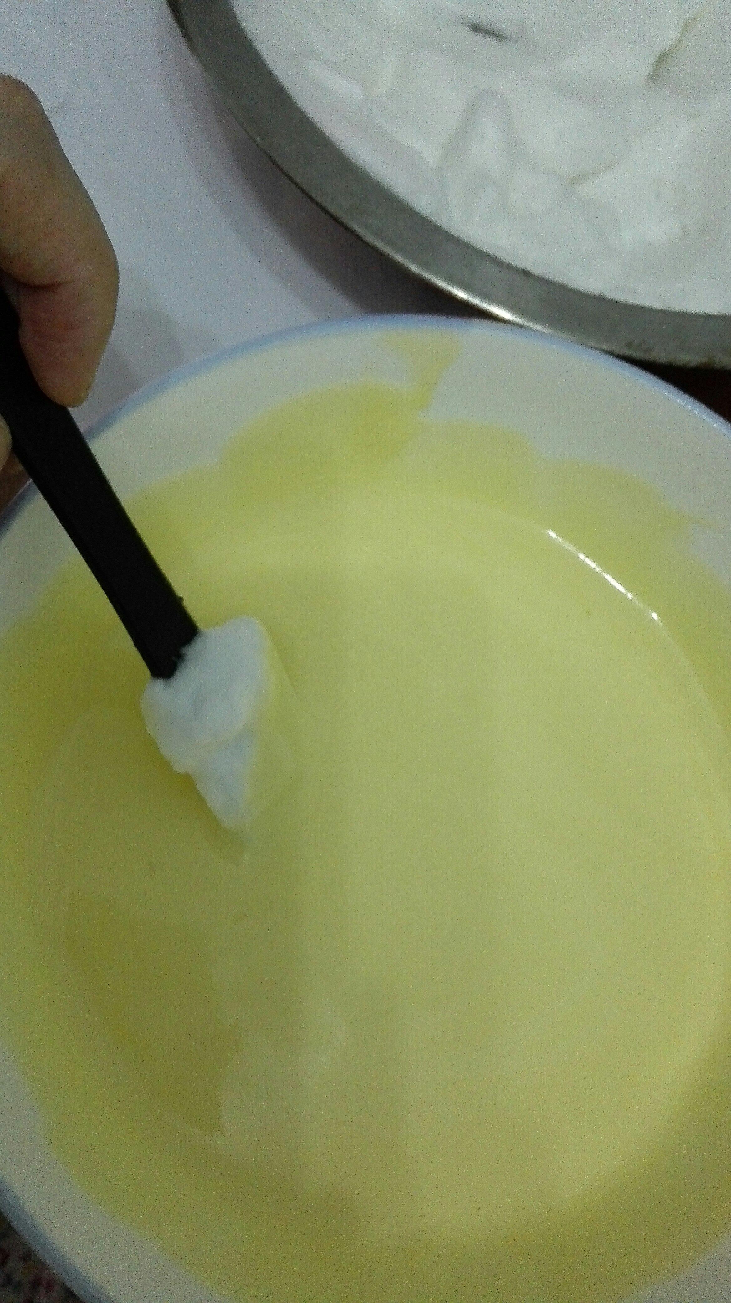 6寸cream cheese戚風蛋糕的做法 步骤13