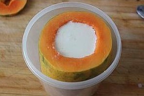 木瓜椰奶凍的做法 步骤6
