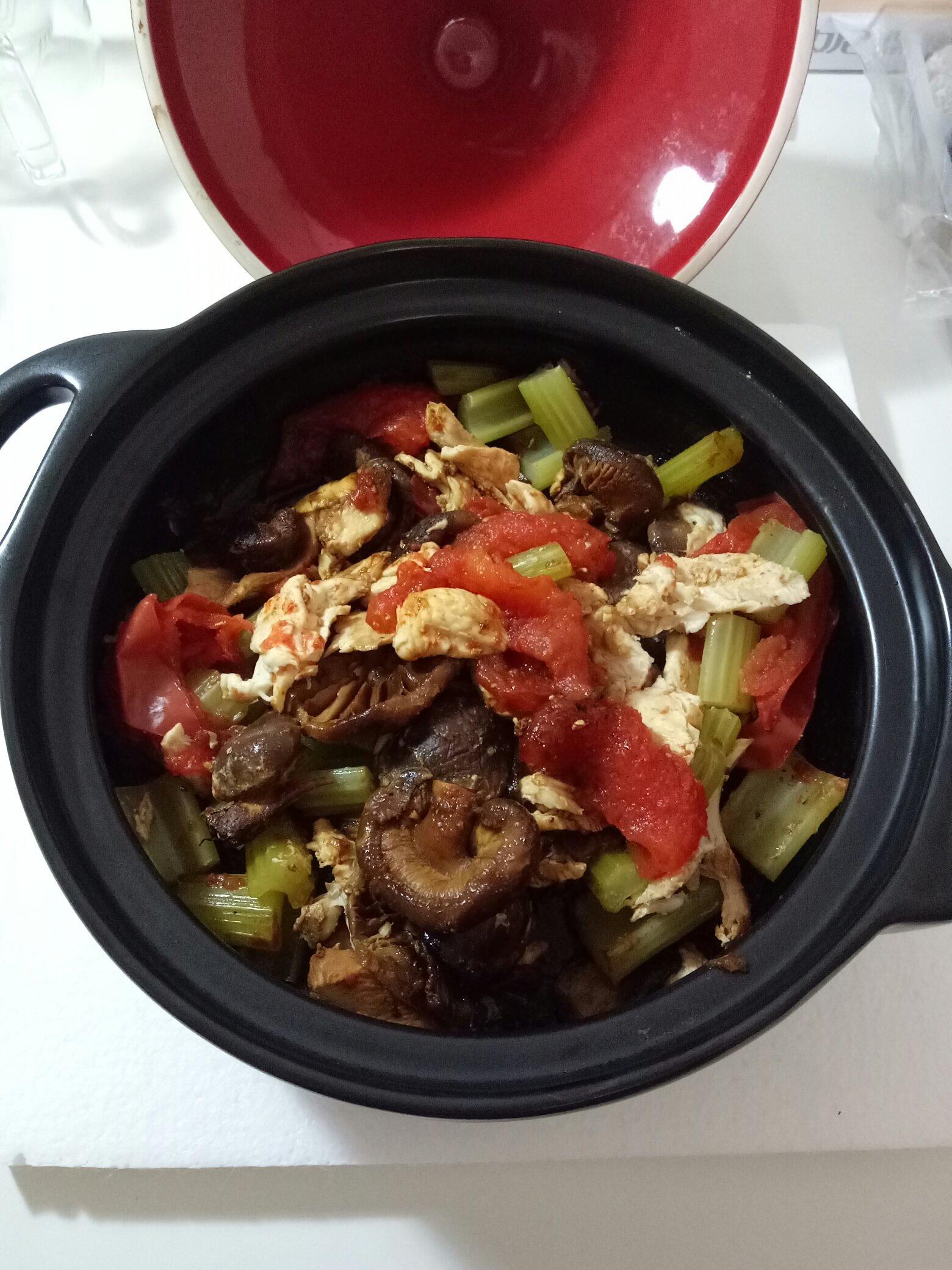 塔吉鍋燜雞胸肉的做法 步骤7