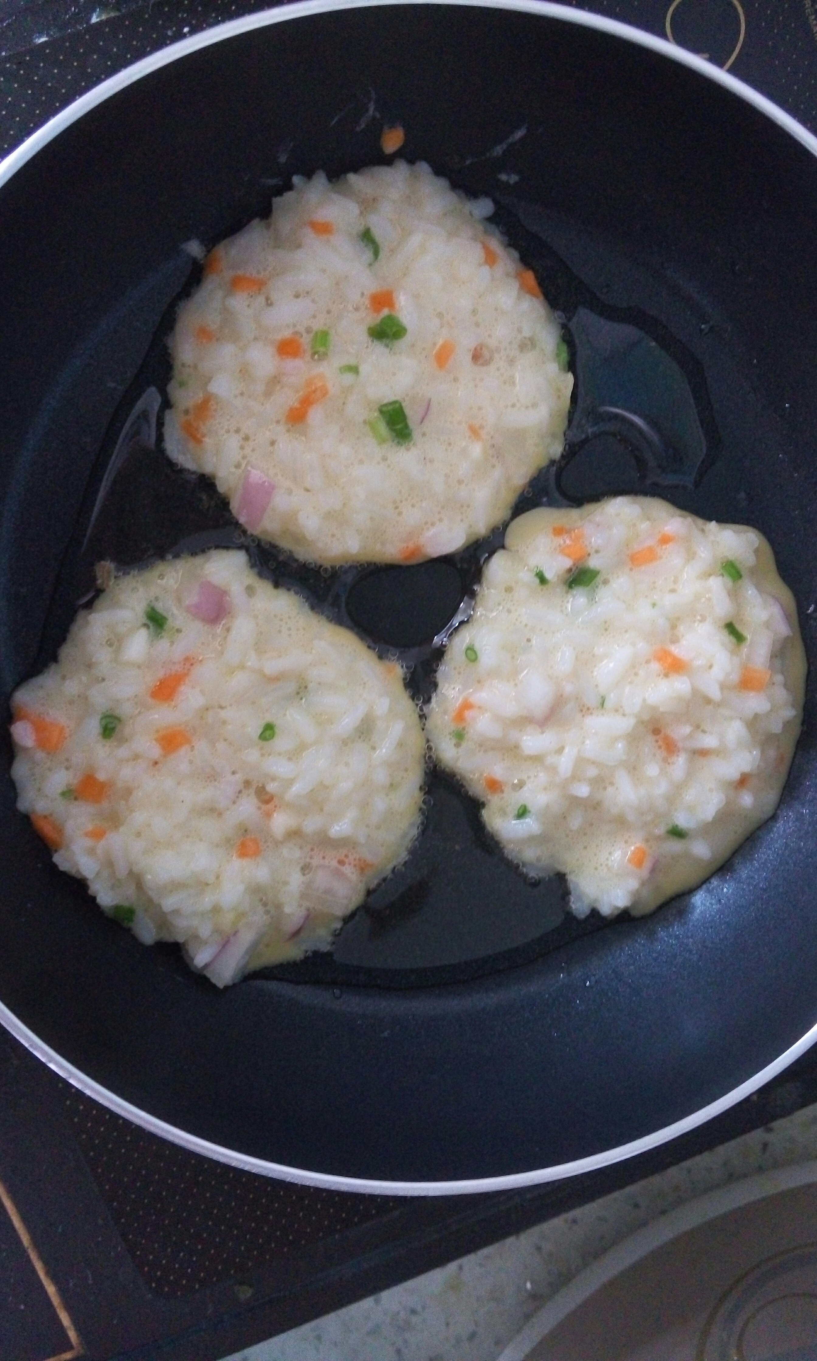 雞蛋米餅的做法 步骤7