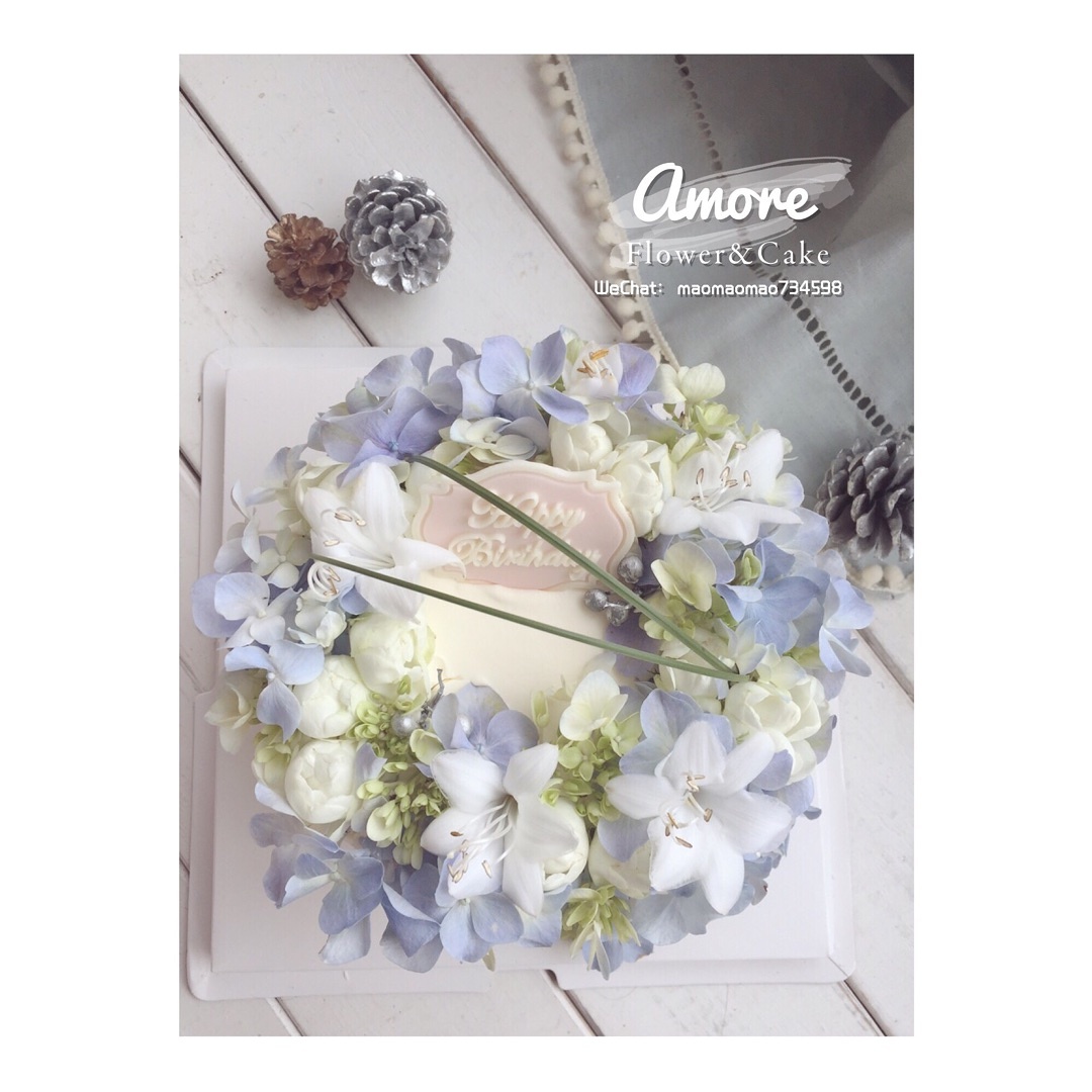 Amore Flower&Cake 夢幻鮮花蛋糕的做法 步骤4
