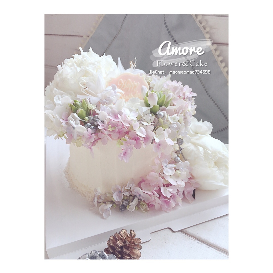 Amore Flower&Cake 夢幻鮮花蛋糕的做法 步骤5