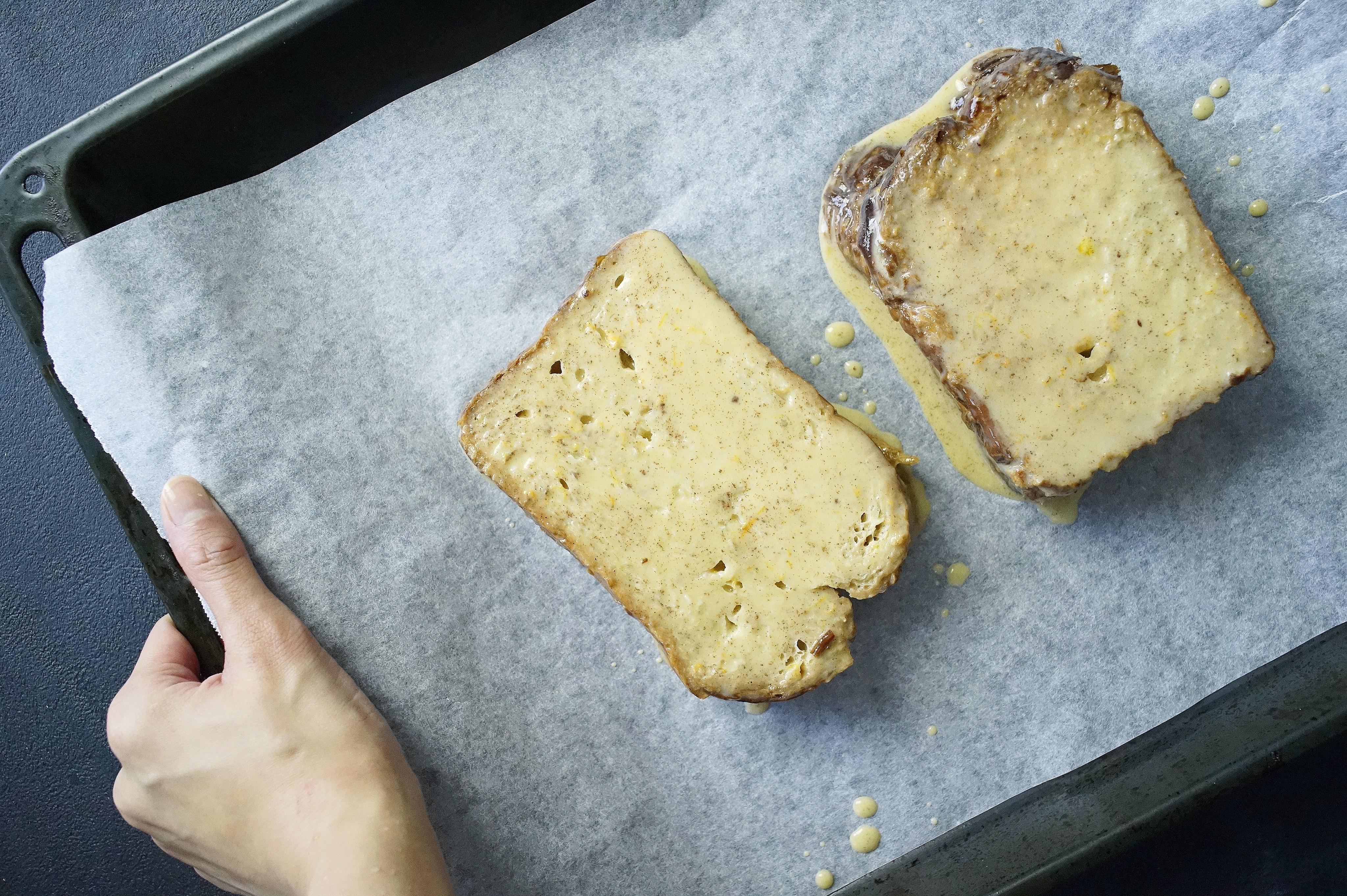 法式土司/French Toast 一個肯定不夠吃！的做法 步骤3