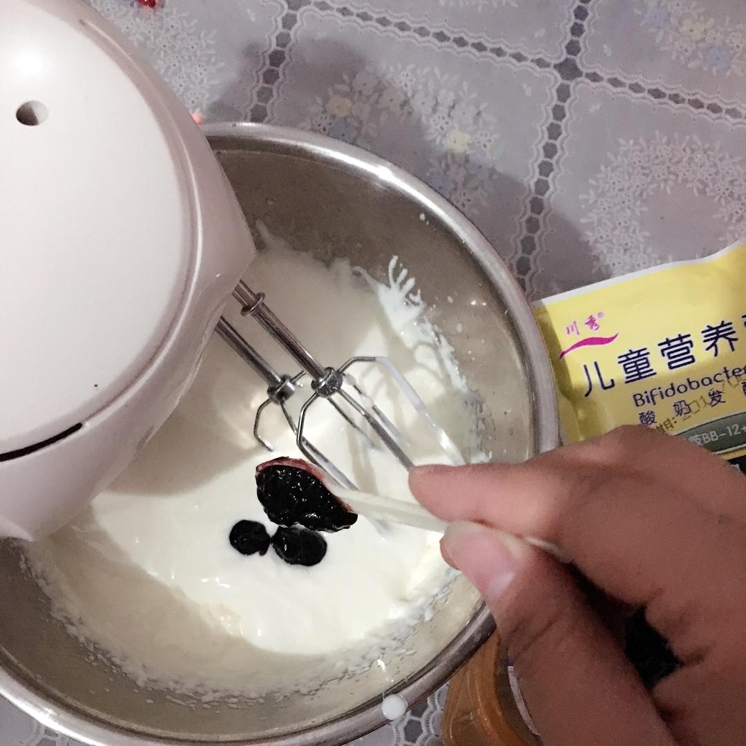 藍莓酸奶冰淇淋的做法 步骤6