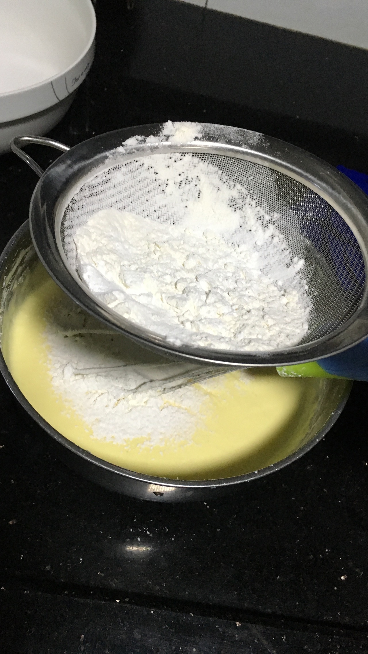 蒸輕乳酪蛋糕的做法 步骤5