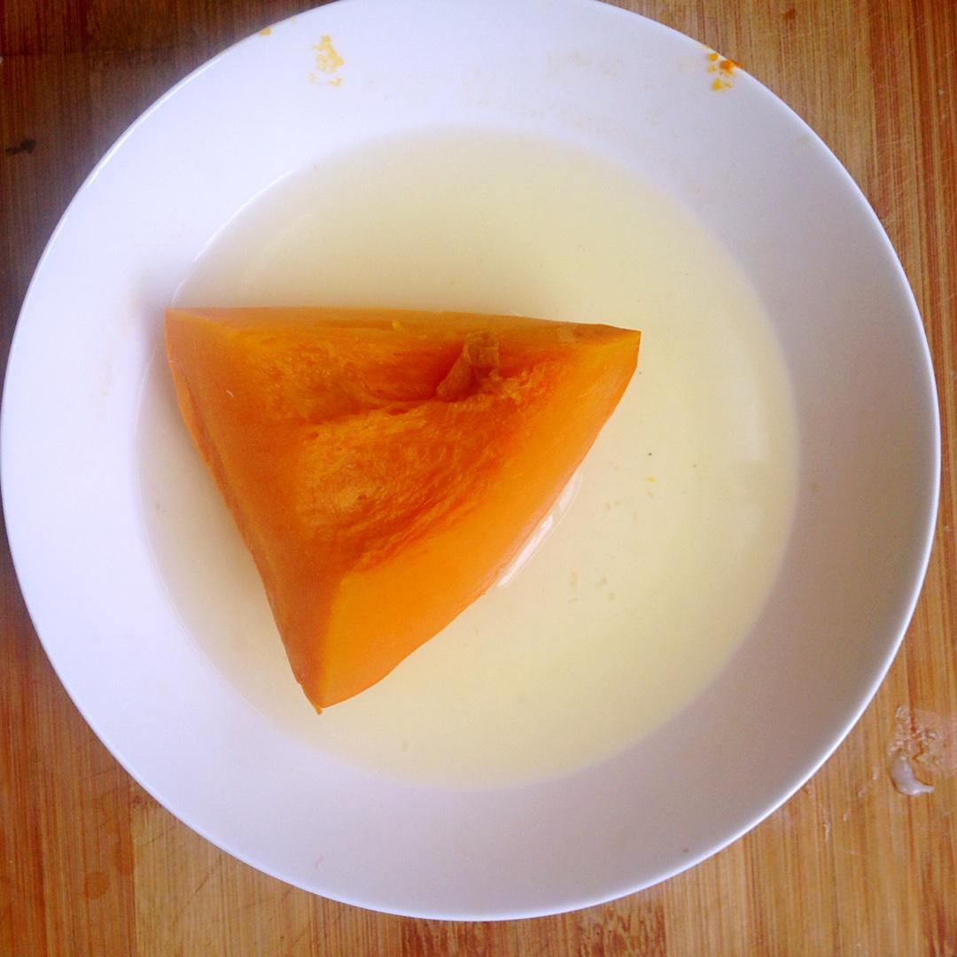 奶香南瓜濃湯的做法 步骤3
