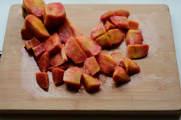 桃子脆頂冰糕的做法 步骤2