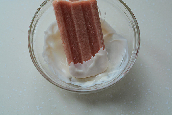 桃子脆頂冰糕的做法 步骤9