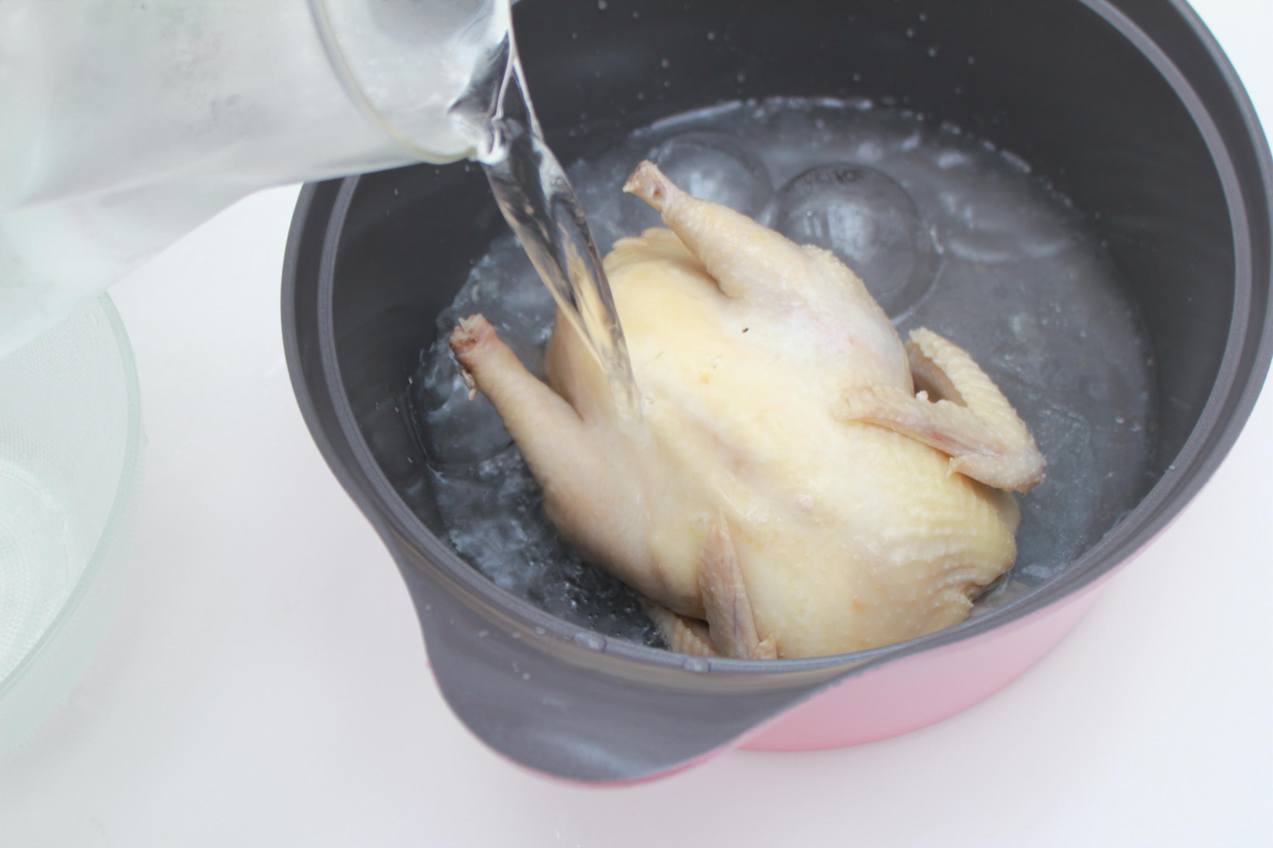 【夏日小酌】雙味清遠雞（蔥油+紅油）的做法 步骤3