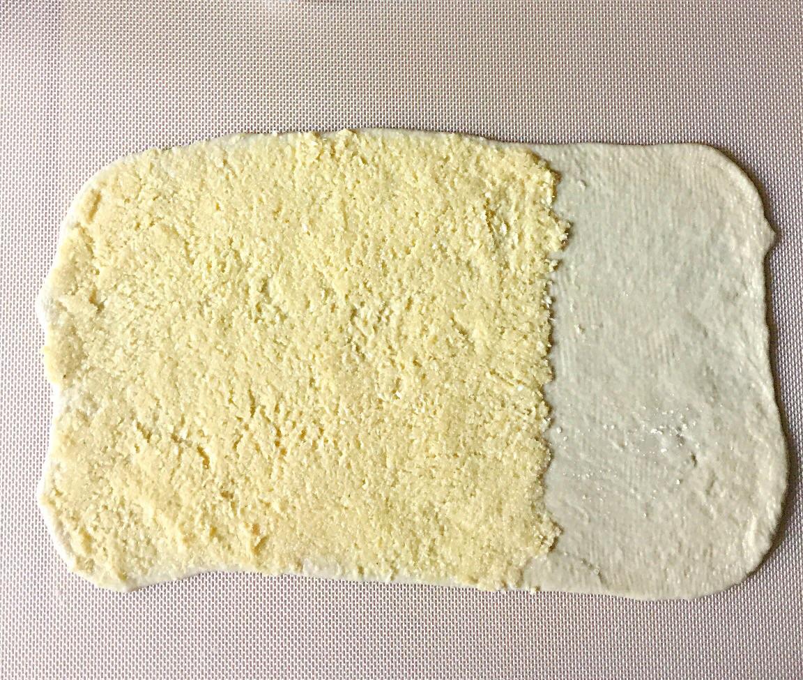 奶香椰蓉排包的做法 步骤3