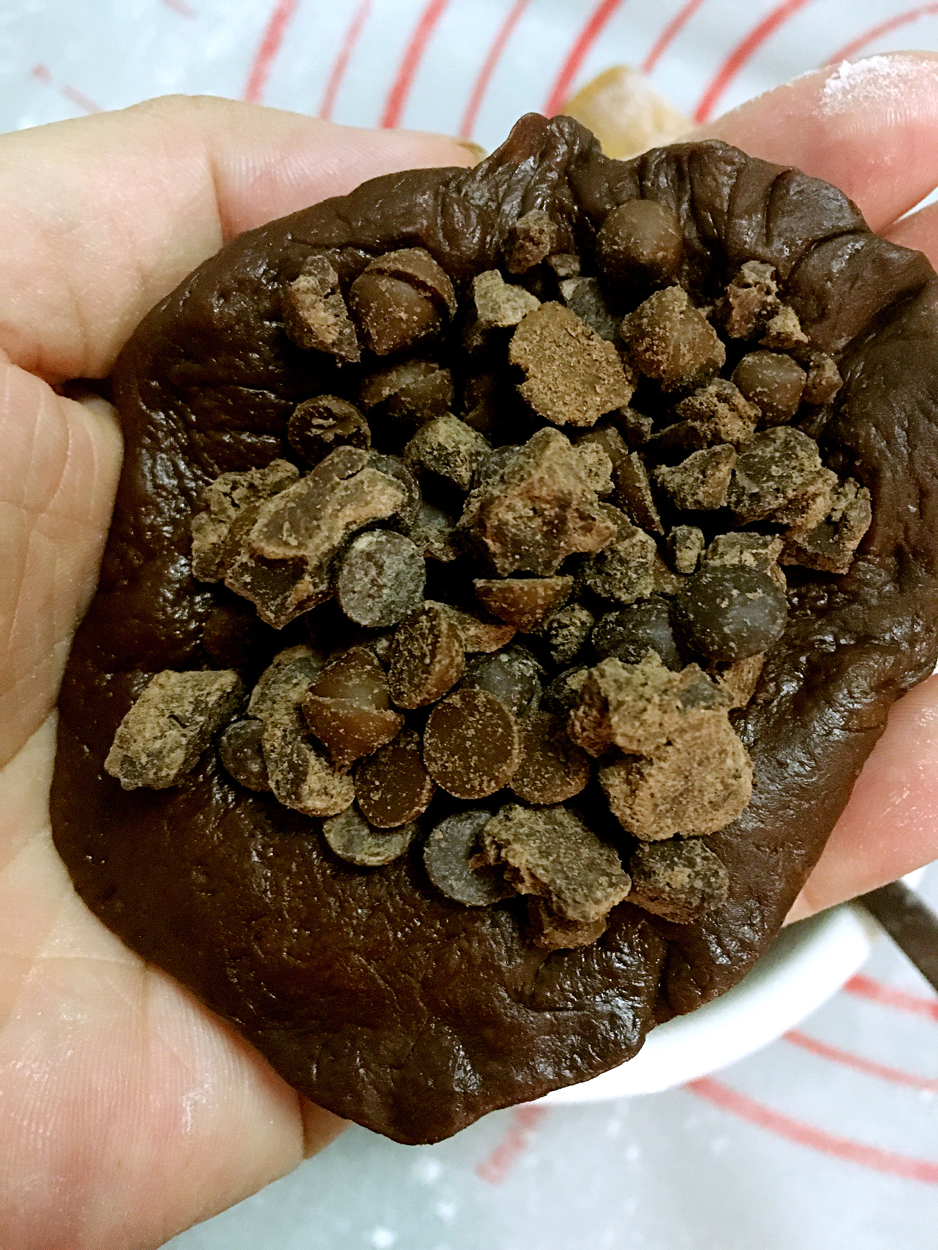 黑眼豆豆包--巧克力控不要錯過的做法 步骤6