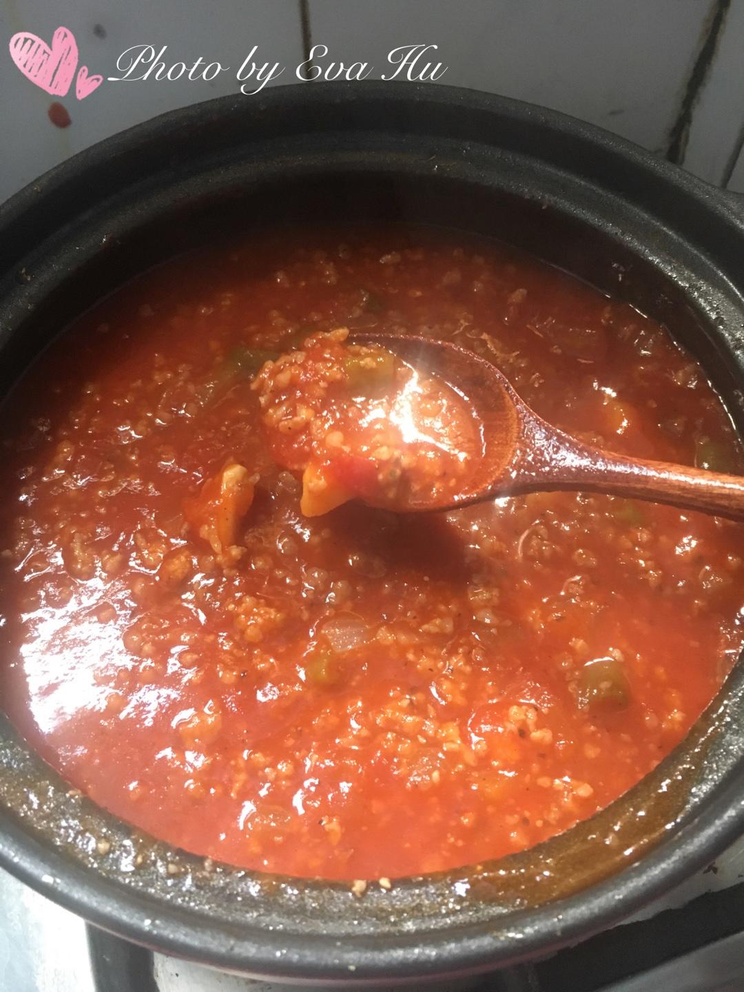 番茄意式肉醬面的做法 步骤4