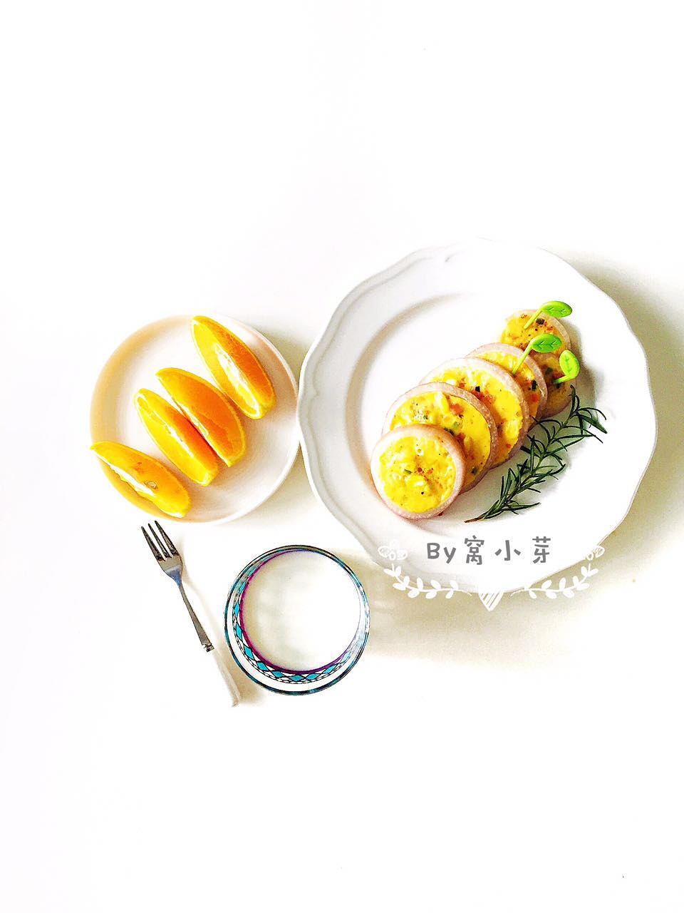 寶寶輔食：洋蔥圈煎蛋餅-可以和寶貝搶著吃的美食的做法 步骤13