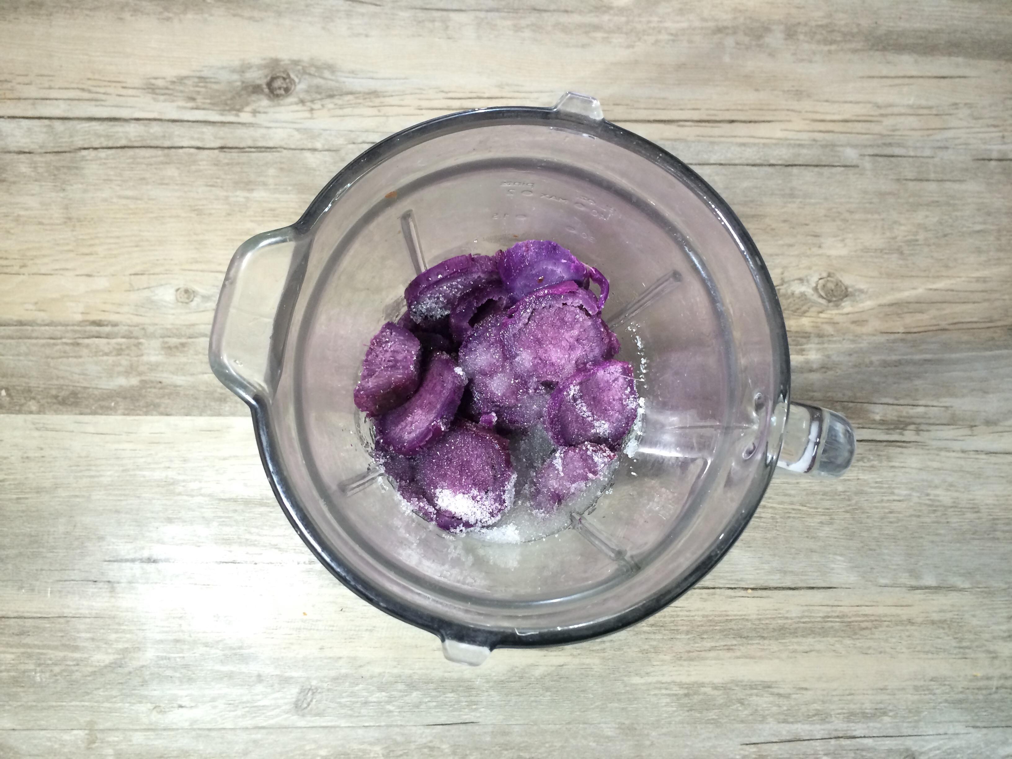 #東菱Wifi雲智慧麪包機#紫薯餡的做法 步骤3
