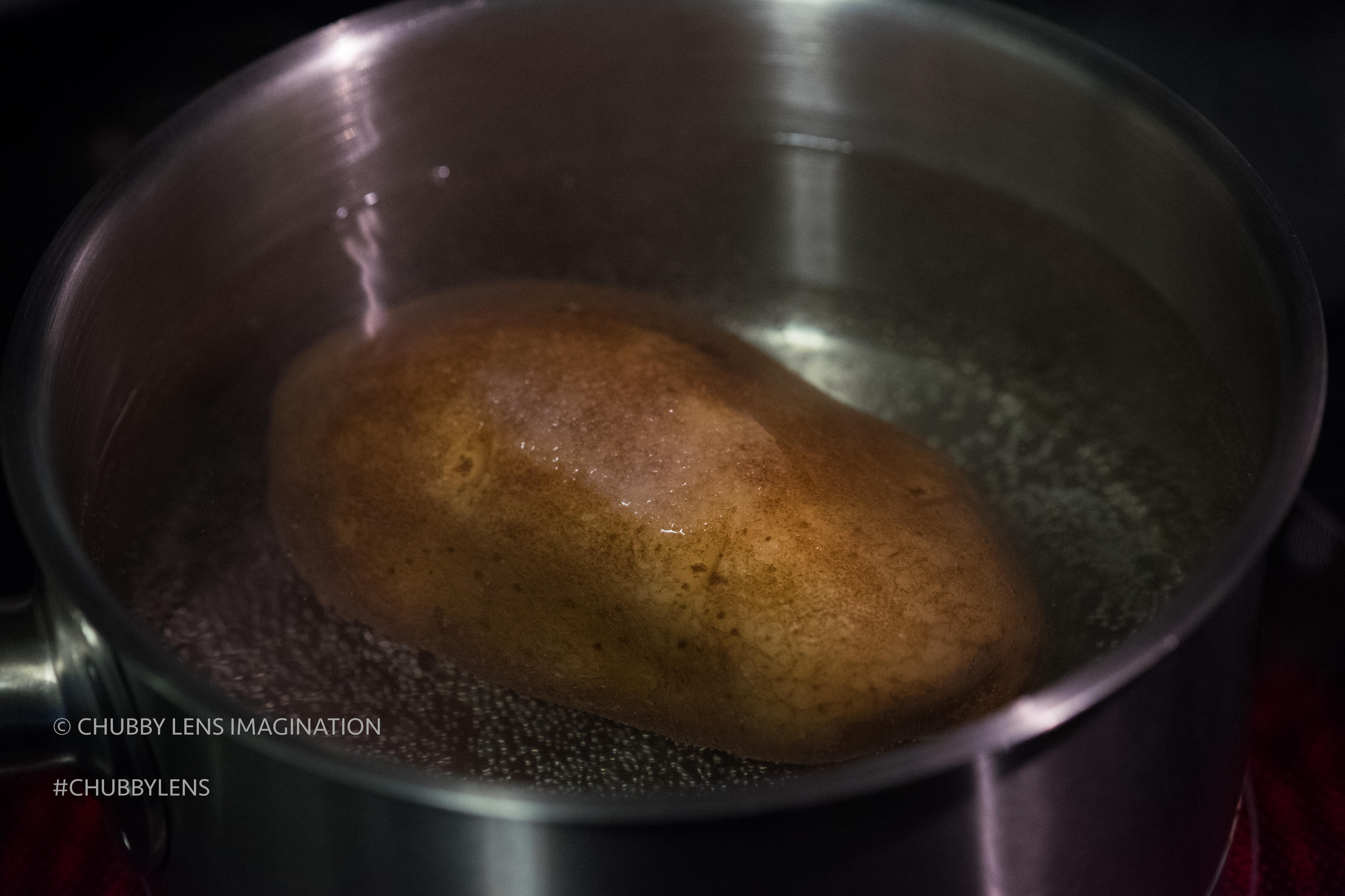 做出有逼格的土豆 －山芋舒芙蕾的做法 步骤2