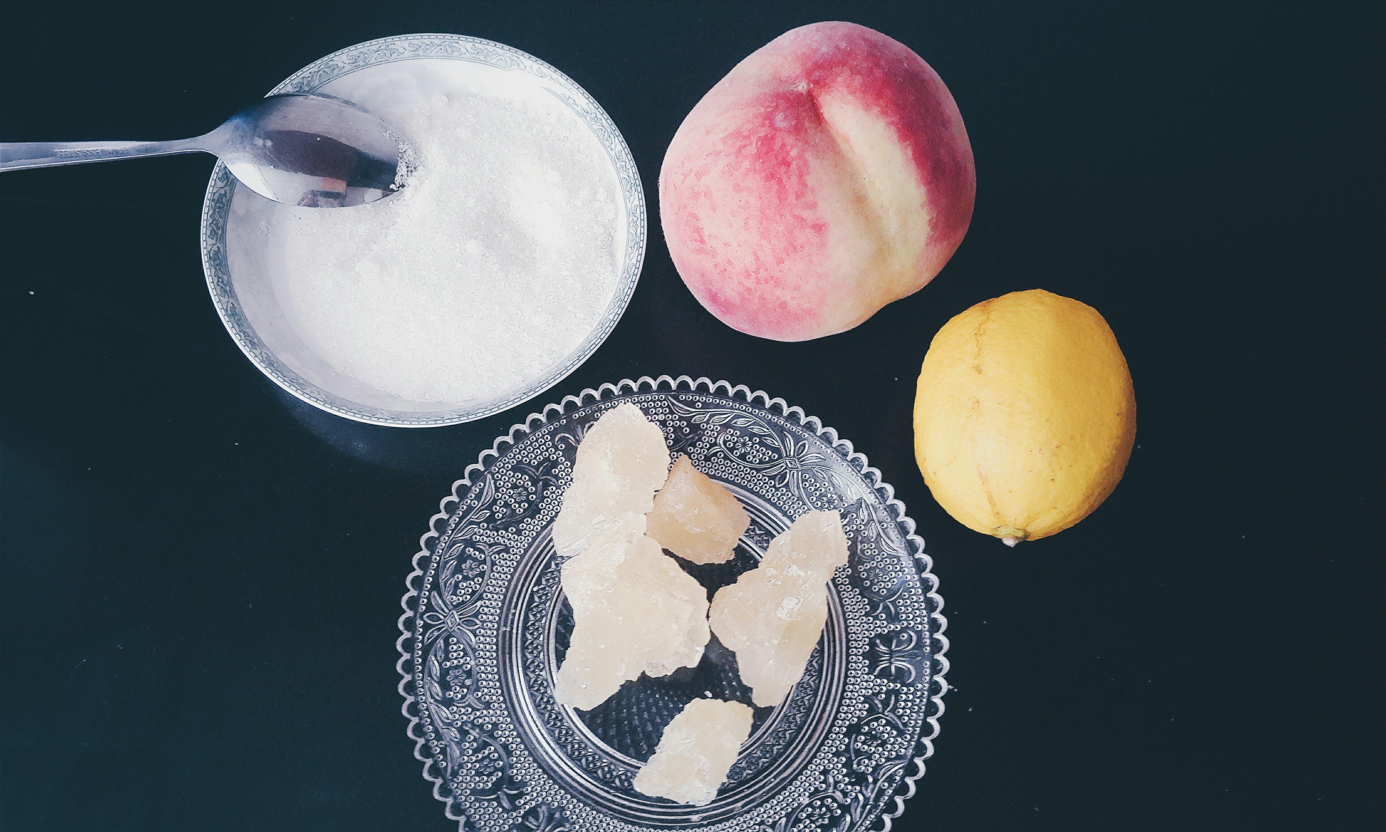 水蜜桃檸檬果醬的做法 步骤1