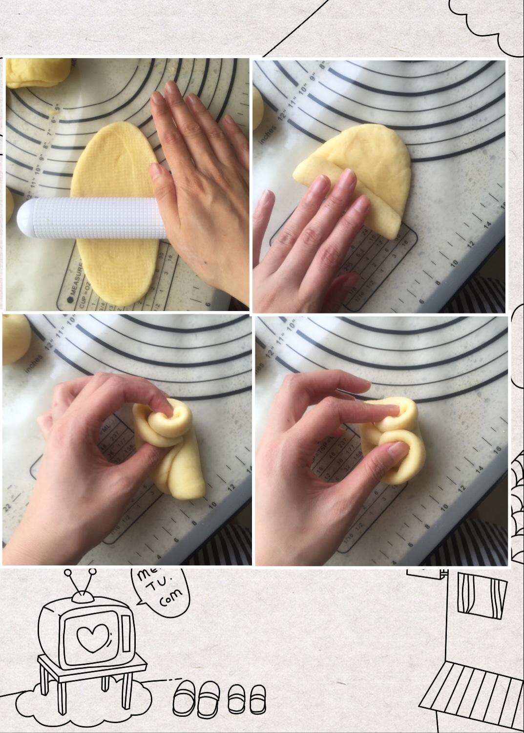 烤饅頭（不加一滴水媲美麪包的饅頭）的做法 步骤7