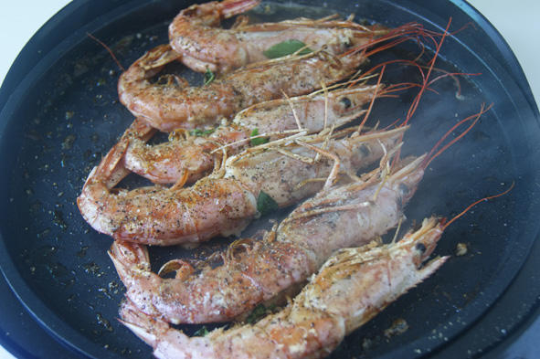 菜鳥也能勝任的宴客大菜【香煎阿根廷紅蝦】的做法 步骤10