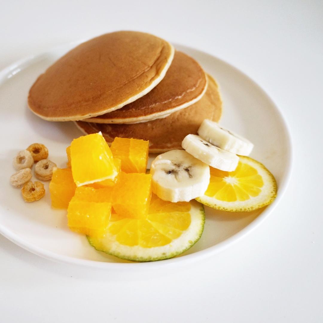 無油無糖的健康早餐 香蕉鬆餅～的做法 步骤5
