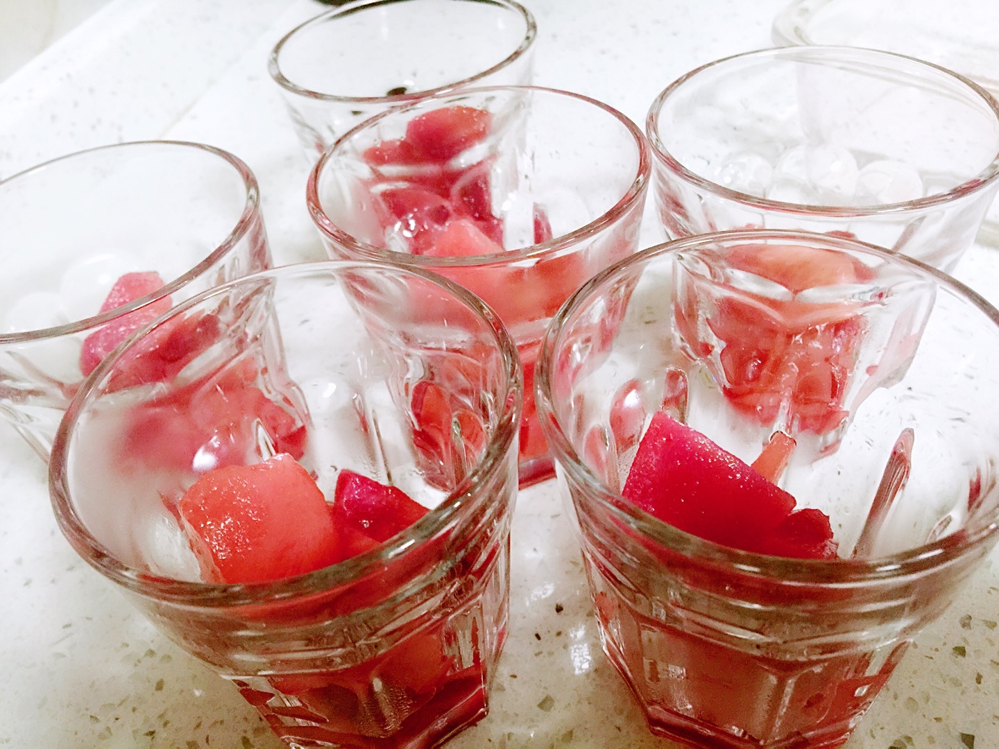 ´͈ ᵕ `͈ ♡°◌̊少女情懷的特製味淋蜜桃子與夏日桃子果凍的做法 步骤12