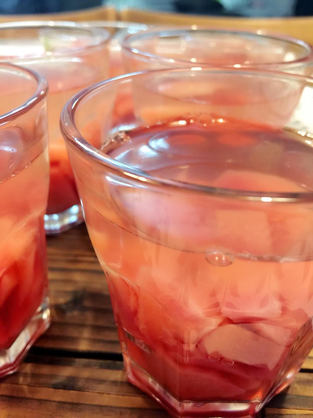 ´͈ ᵕ `͈ ♡°◌̊少女情懷的特製味淋蜜桃子與夏日桃子果凍的做法 步骤14