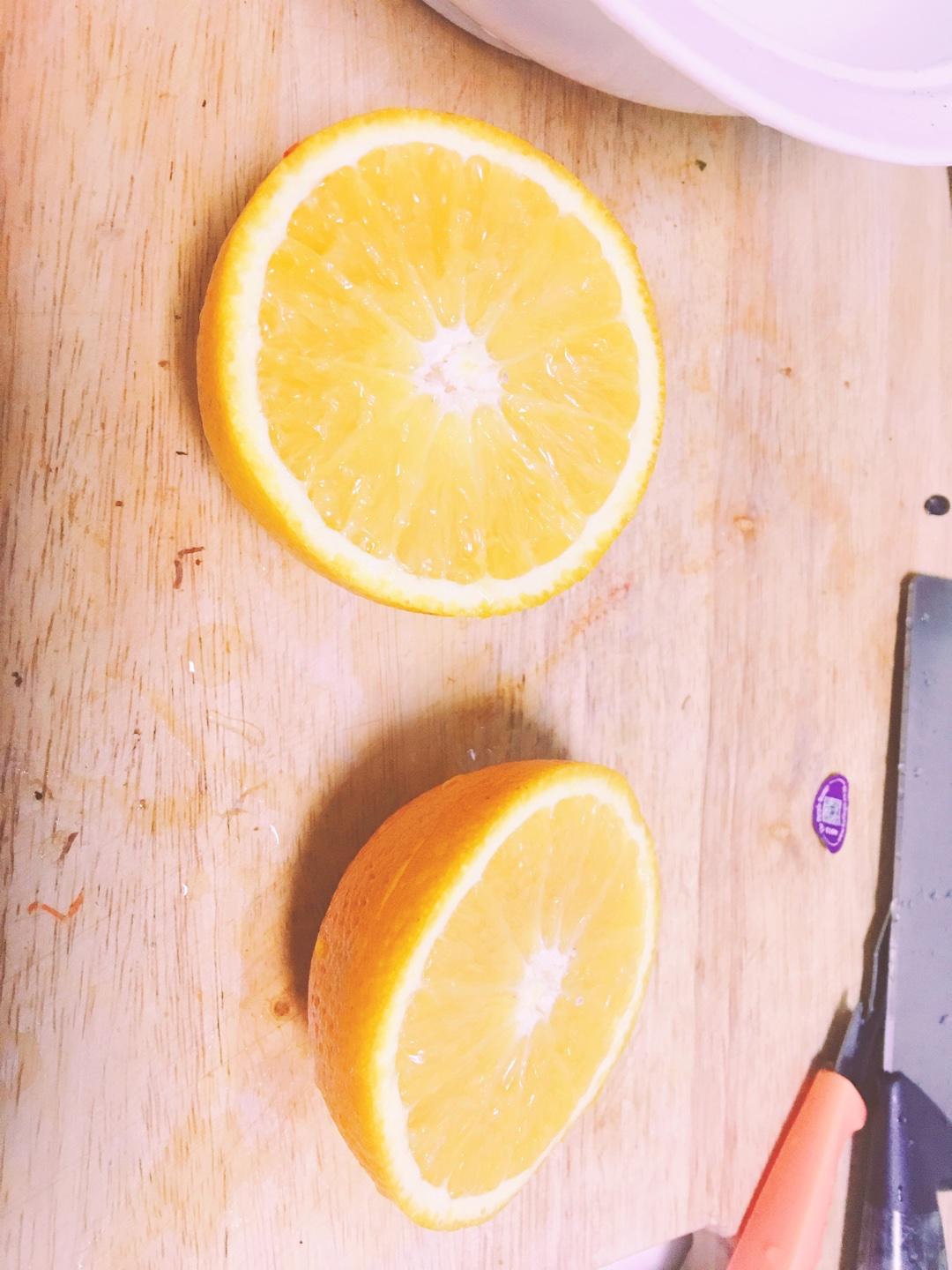 超貌美快手伴橘伴檸飲品的做法 步骤1