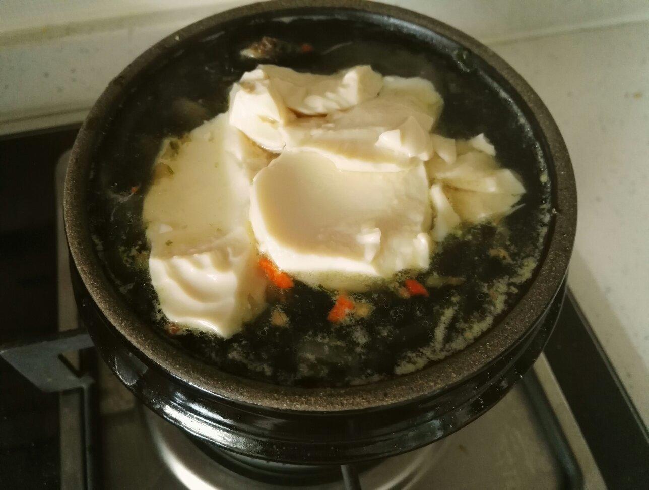 韓式海帶嫩豆腐湯的做法 步骤3