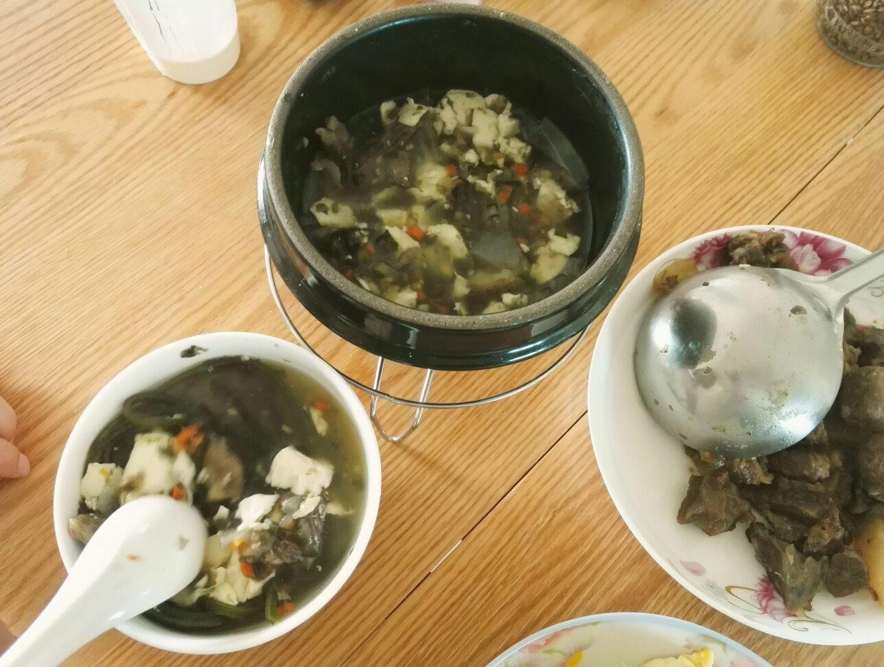 韓式海帶嫩豆腐湯的做法 步骤4