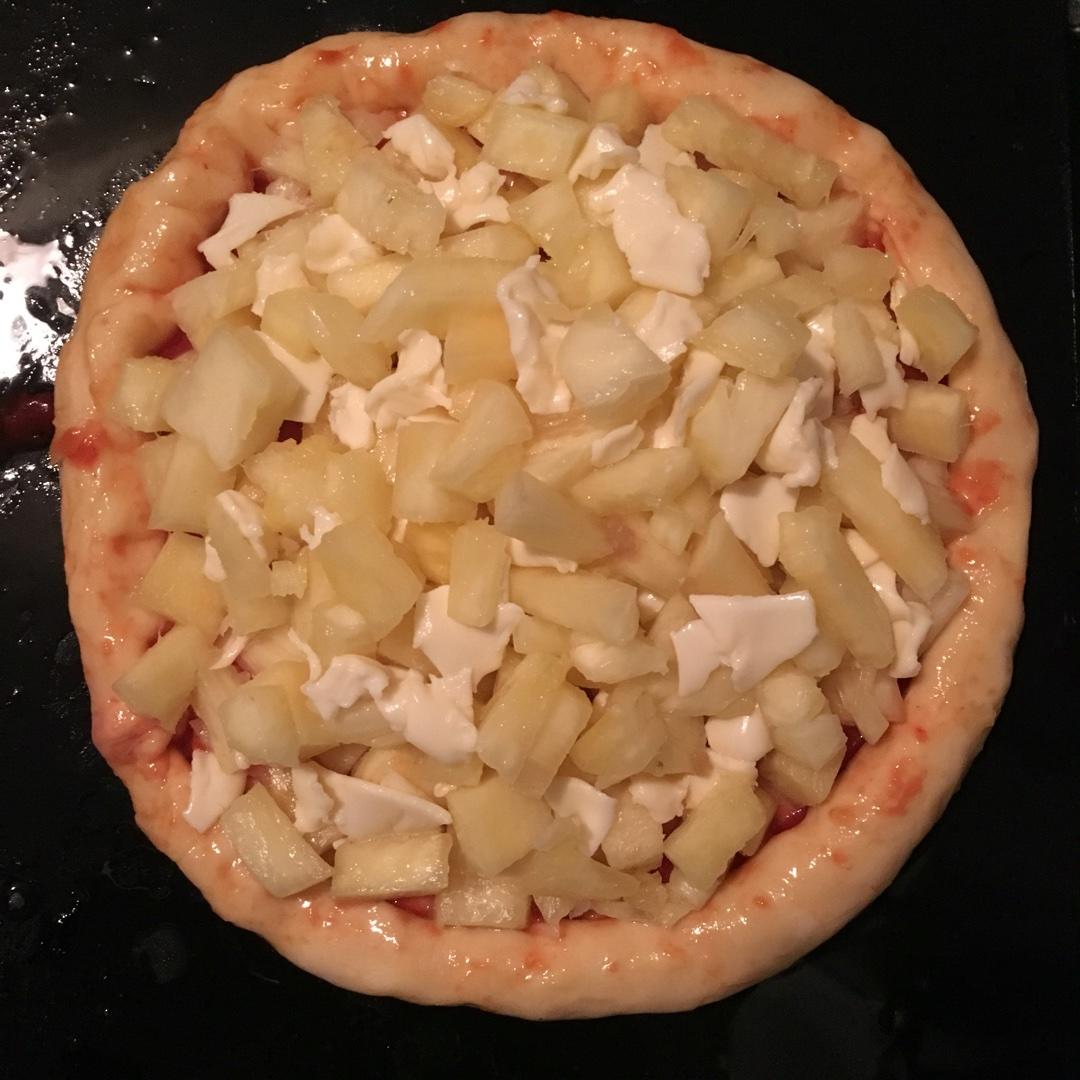 菠蘿披薩的做法 步骤2