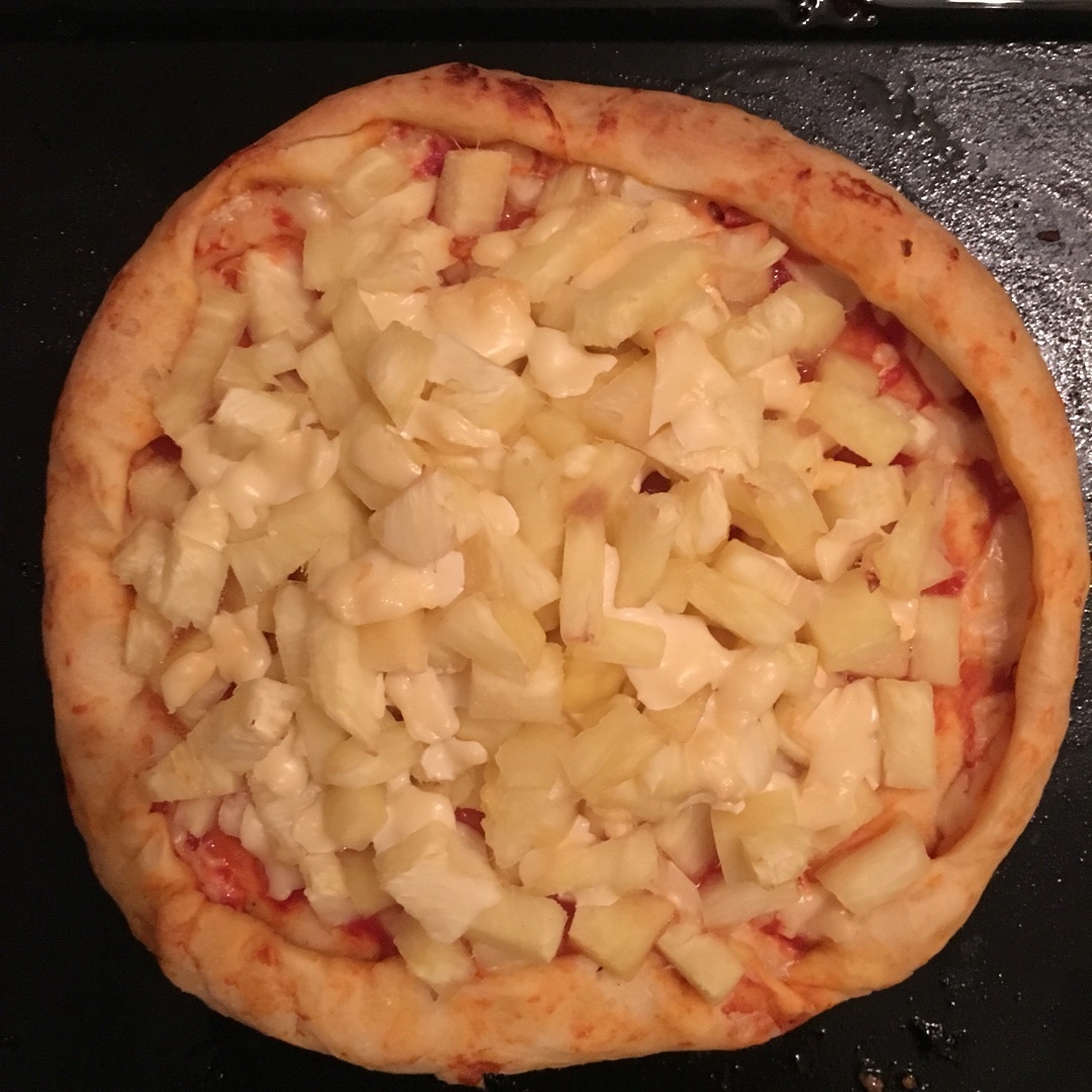 菠蘿披薩的做法 步骤3