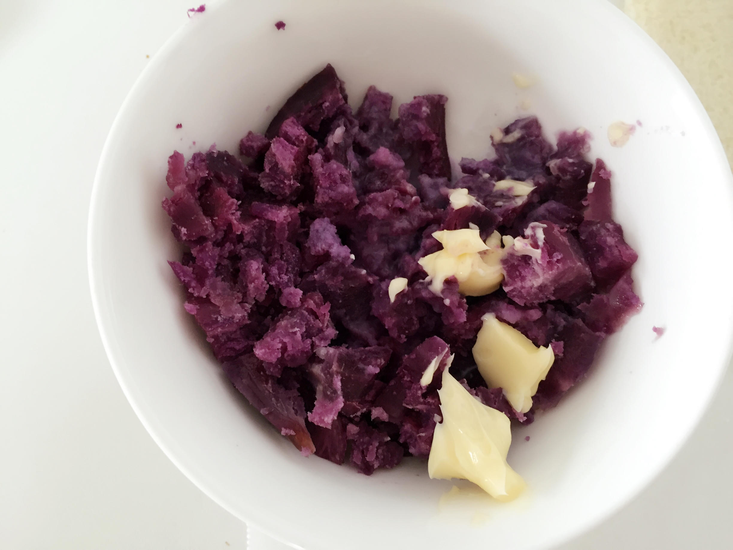 寶寶輔食：紫薯南瓜吐司卷-營養豐富，口感軟糯，適合斷奶期的寶寶的做法 步骤5