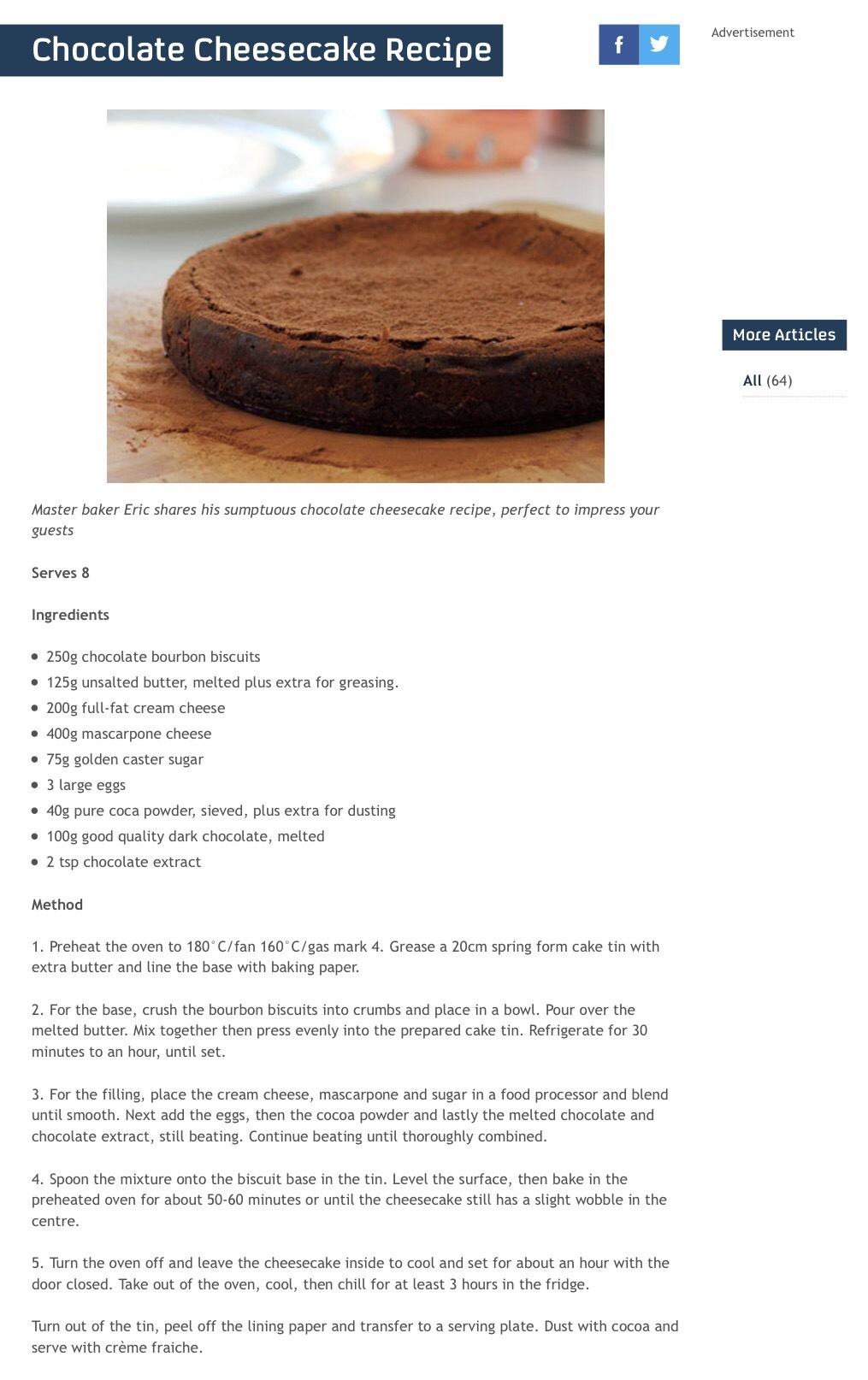 巧克力芝士蛋糕的做法 步骤7